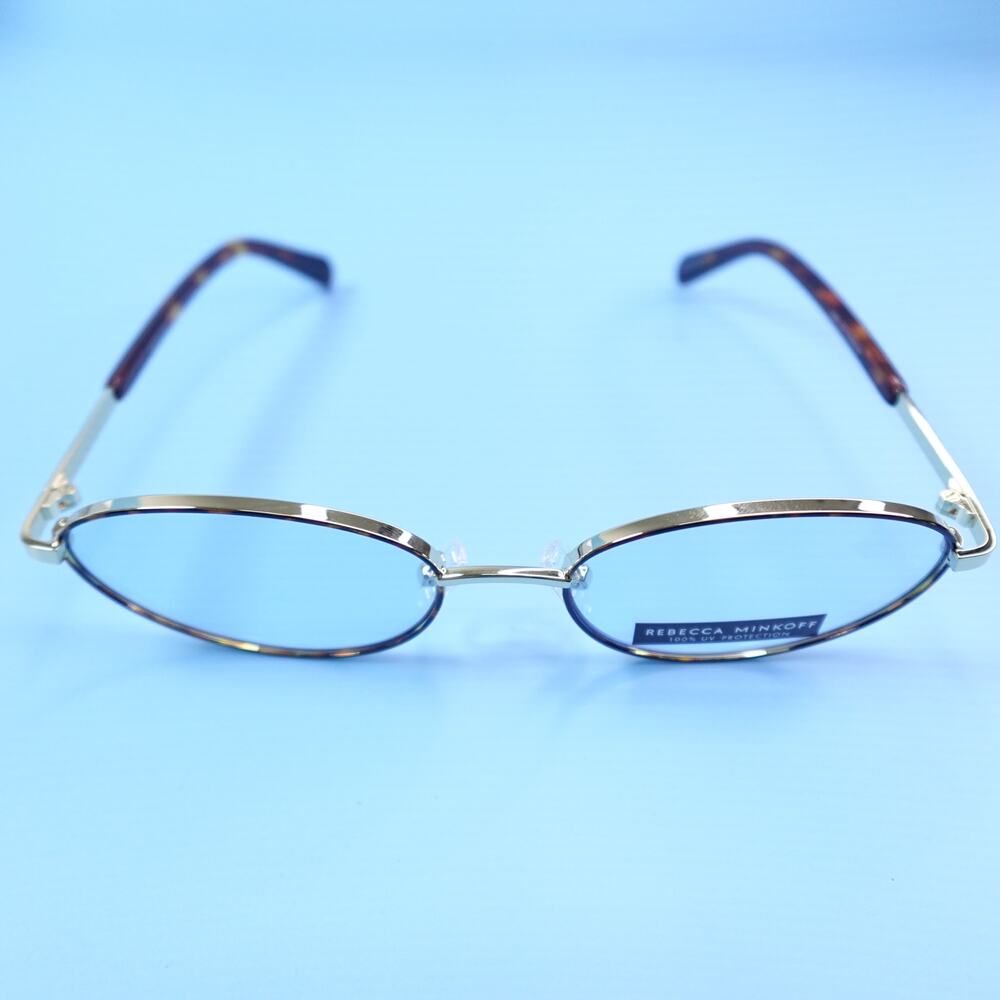 Rebecca Minkoff evangelyne Sunglasses Gold/Tortoiseshell 100% UV Protection